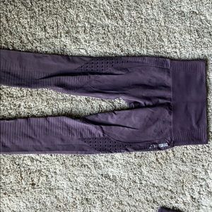 Gymshark seamless leggings in color purple small